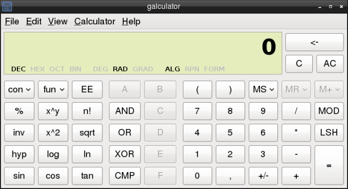 Galculator